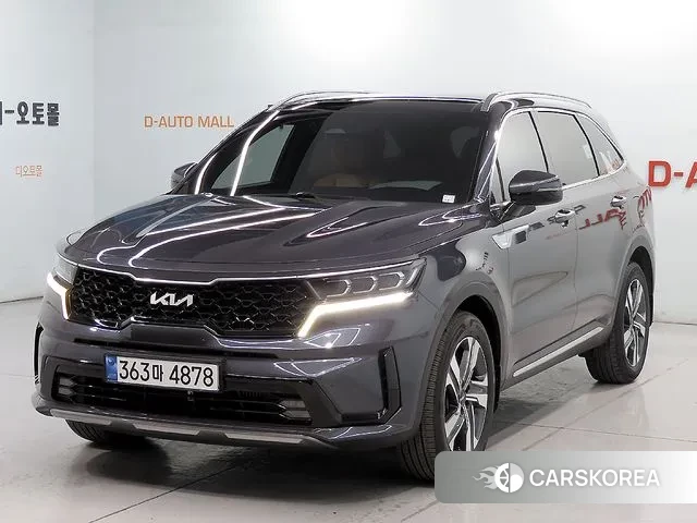 Kia Sorento 4th Generation 2022 Серый из Кореи