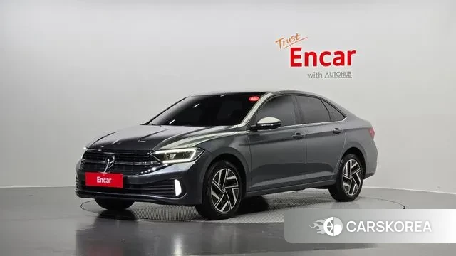 Volkswagen 7th Generation of Jetta 2023 Серый из Кореи