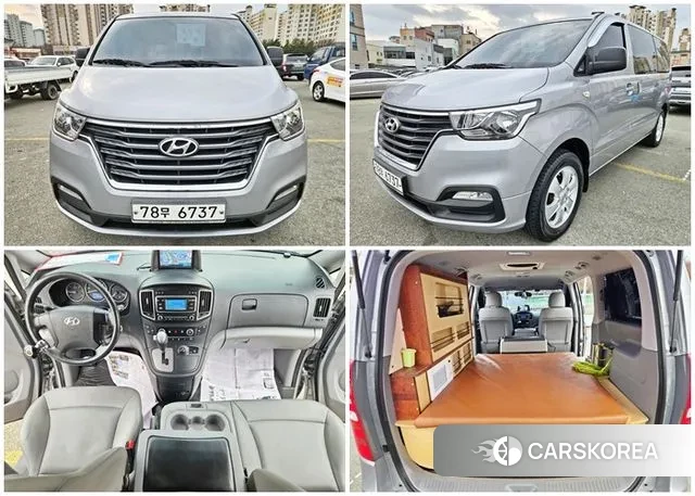 Hyundai The New Grand Starex 2018 Серебряный из Кореи