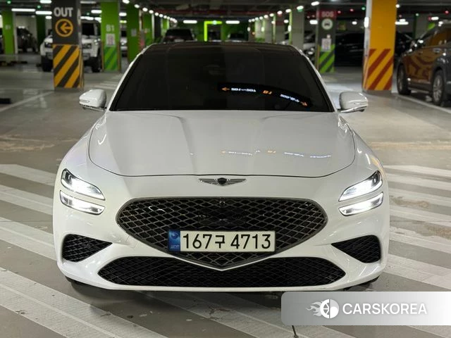 Genesis The New G70 2021 Белый из Кореи