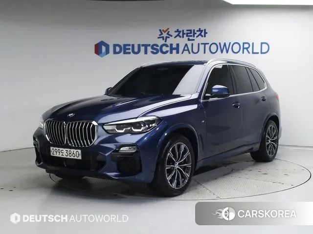 BMW X5 (G05) 2019 Синий из Кореи