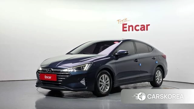 Hyundai The New Avante AD 2019 Синий из Кореи