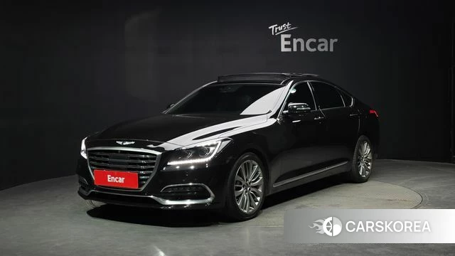 Genesis G80 2018 Черный из Кореи