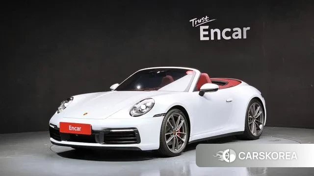 Porsche 911(992) 2021 Белый из Кореи