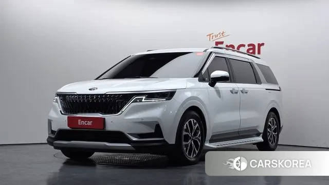 Kia Carnival 4th generation 2021 Белый из Кореи