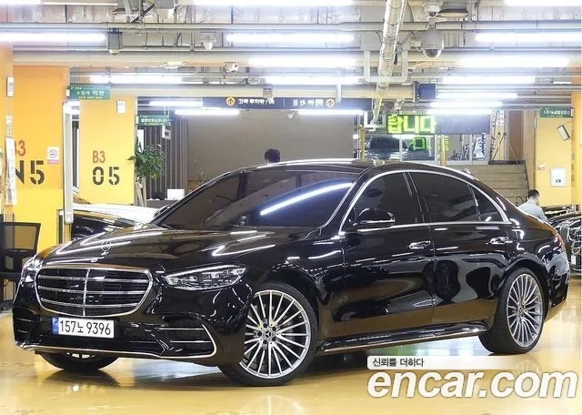 Mercedes-Benz S-Class W223 2023 Черный из Кореи