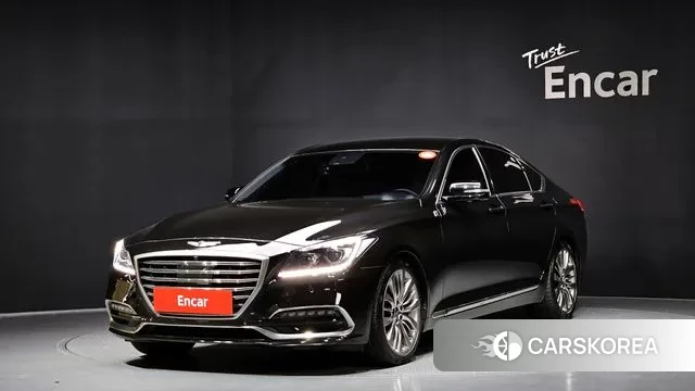 Genesis G80 2018 Черный из Кореи
