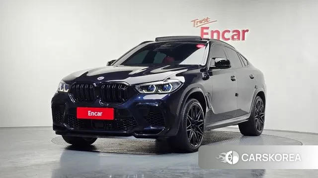 BMW X6M (G06) 2023 Черный из Кореи