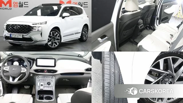 Hyundai The New Santa Fe 2020 Белый из Кореи