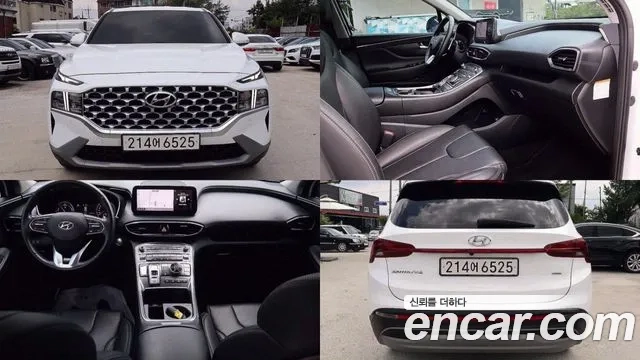 Hyundai The New Santa Fe 2021 Белый из Кореи