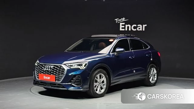 Audi Q3 (F3) 2020 Синий из Кореи