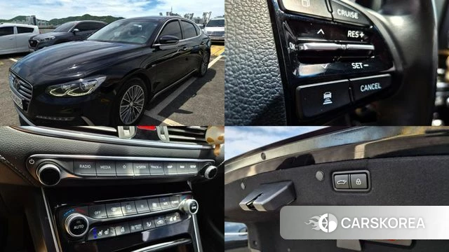 Hyundai Grandeur IG Hybrid 2019 Черный из Кореи