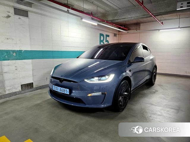 Tesla Model X 2026 Синий из Кореи