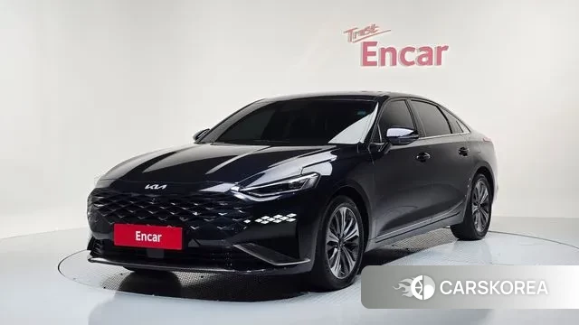 Kia K8 Hybrid 2021 Синий из Кореи