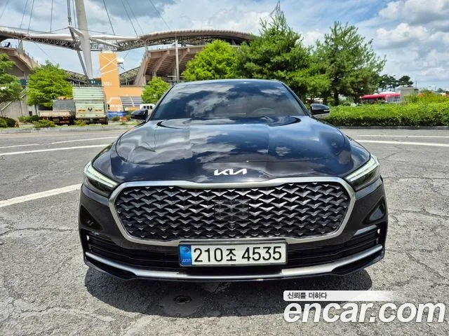 Kia The New K9 2nd generation 2022 Черный из Кореи