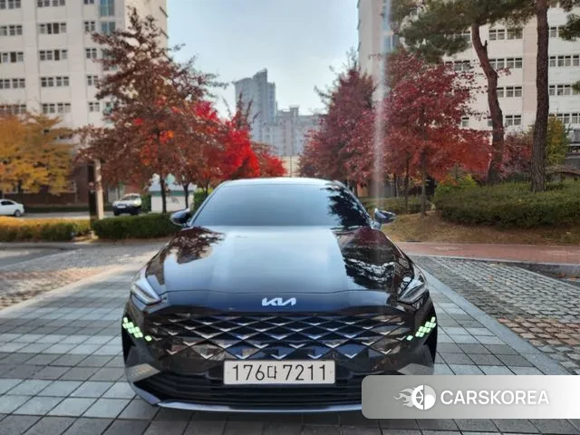 Kia K8 2023 Черный из Кореи