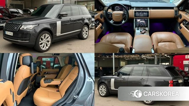 Land Rover Range Rover 4th Generation 2021 Серый из Кореи