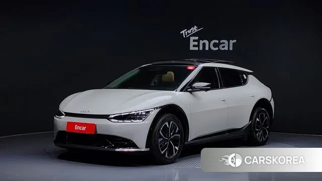 Kia EV6 2021 Серебристо-серый из Кореи