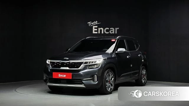 Kia Seltos 2021 Серый из Кореи