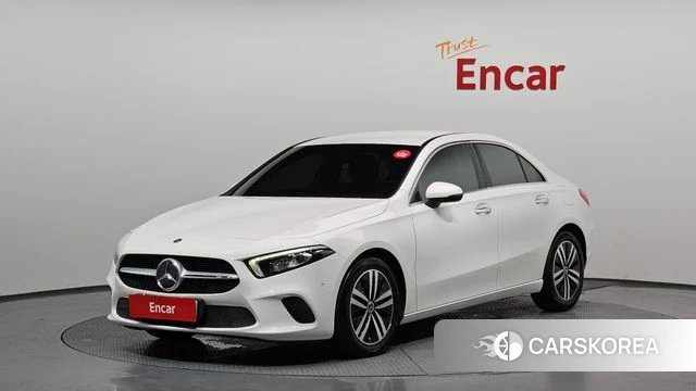 Mercedes-Benz A-Class W177 2021 Белый из Кореи