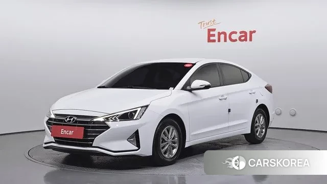 Hyundai The New Avante AD 2020 Белый из Кореи