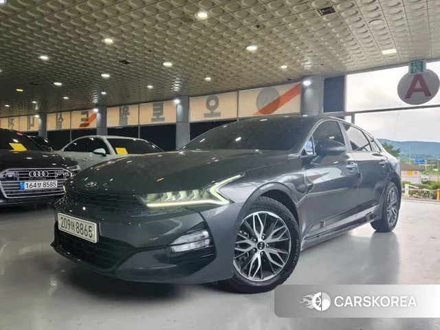 Kia K5 3rd generation 2021 Серый из Кореи