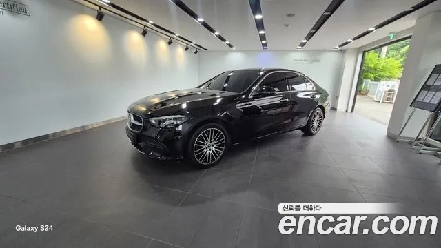 Mercedes-Benz C-Class W206 2022 Черный из Кореи