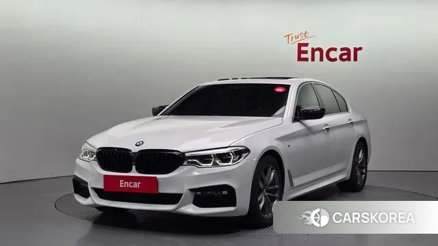 BMW 5 Series (G30) 2018 Белый из Кореи