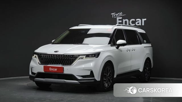 Kia Carnival 4th generation 2021 Белый из Кореи