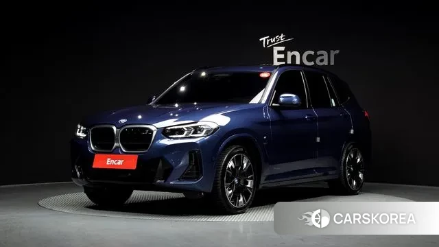 BMW iX3 2024 Синий из Кореи