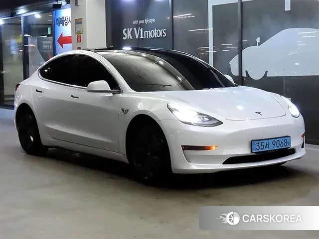Tesla Model 3 2020 Белый из Кореи
