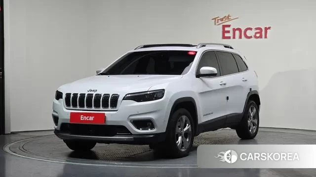 Jeep Cherokee (KL) 2021 Белый из Кореи