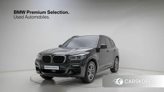 BMW X3 (G01) 2021 Черный из Кореи
