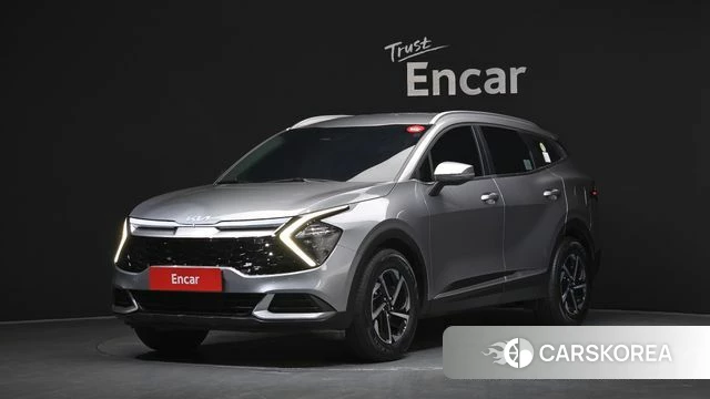 Kia Sportage 5th Generation Hybrid 2022 Серебристо-серый из Кореи