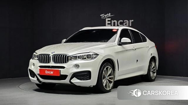 BMW X6 (F16) 2018 Белый из Кореи