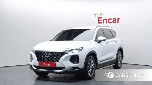 Hyundai Santa Fe TM 2019 Белый из Кореи