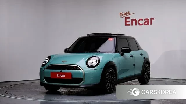 Mini Cooper S 4th Generation 2024 Небесно-голубой из Кореи