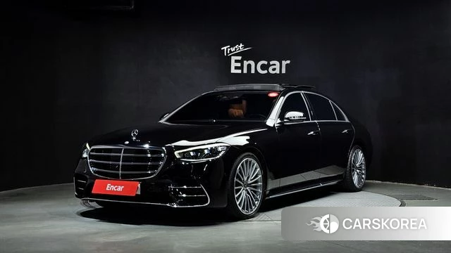 Mercedes-Benz S-Class W223 2025 Черный из Кореи