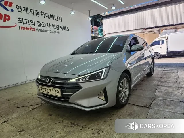 Hyundai The New Avante AD 2019 Серебряный двухцветный из Кореи