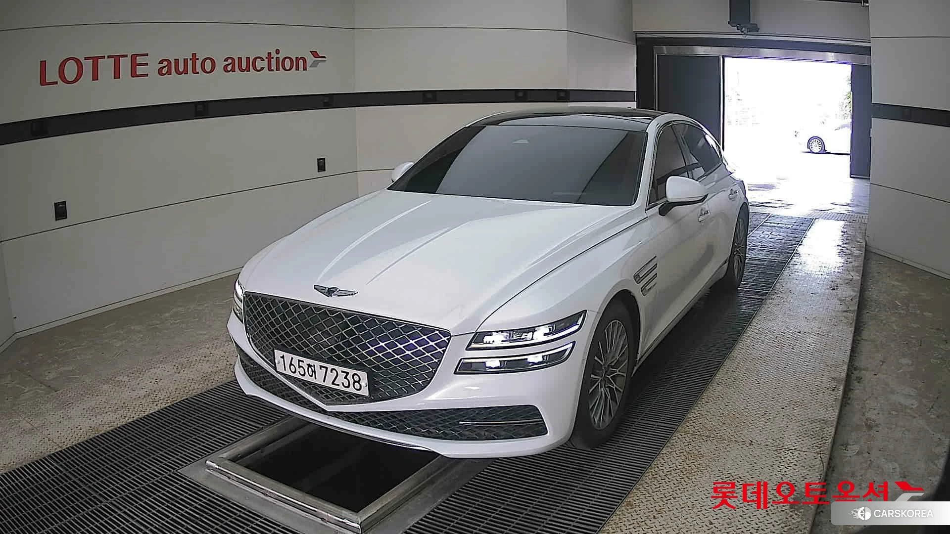 Hyundai G80 2022 Uyuni White из Кореи