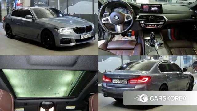 BMW 5 Series (G30) 2020 Серый из Кореи