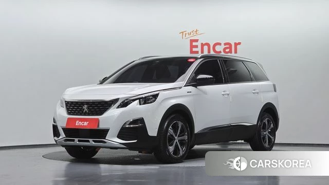 Peugeot 5008 second generation 2020 Белый из Кореи