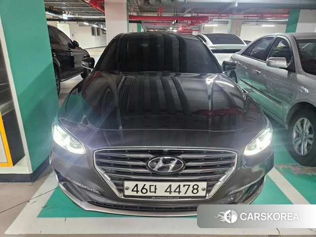 Hyundai Grandeur IG Hybrid 2019 Серый из Кореи