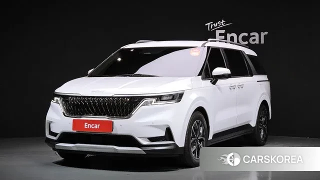 Kia Carnival 4th generation 2021 Белый из Кореи