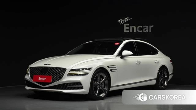 Genesis G80 (RG3) 2021 Белый из Кореи