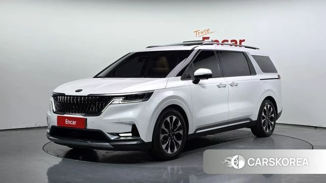 Kia Carnival 4th generation 2021 Белый из Кореи