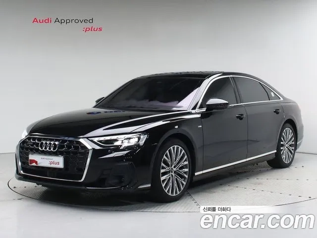 Audi A8 (D5) 2023 Черный из Кореи