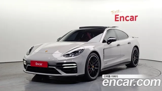 Porsche Panamera (971) 2023 Серебристо-серый из Кореи