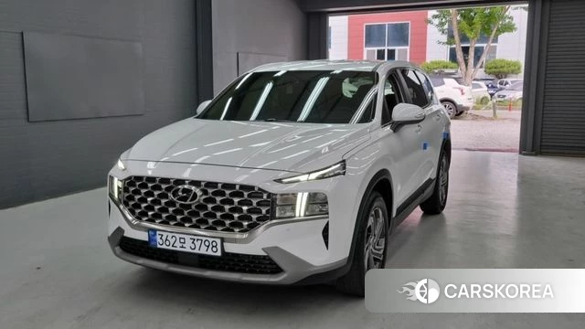 Hyundai The New Santa Fe 2022 Белый из Кореи