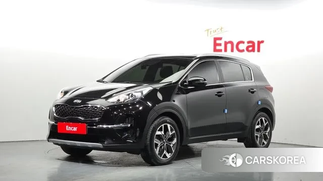 Kia Sportage The Bold 2021 Черный из Кореи